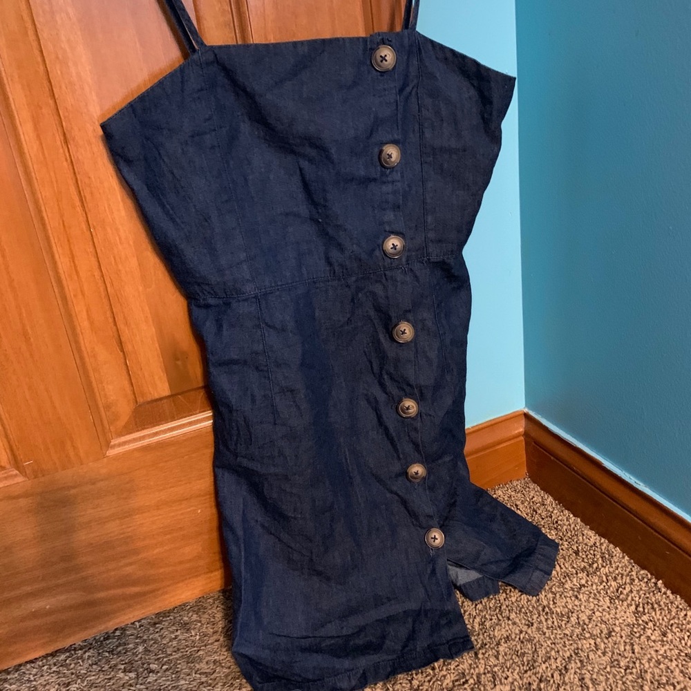 Button up dress